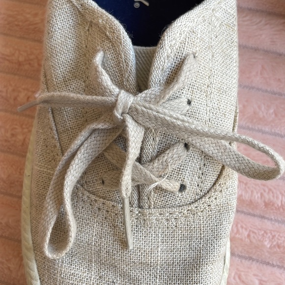 Sperry Memory Foam off white canvas sneakers size 7 - Picture 10 of 10